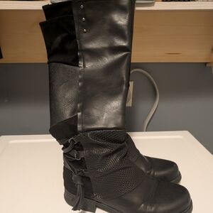 Black Women's Knee-High Boots
